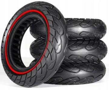 2x Silná Bezdušová Pneumatika Pneumatiky Pro Úpravu 10" x 2,125 Motus Scooty 8,5