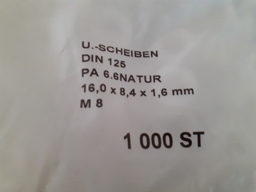 Шайба полиамидная DIN 125 13,0мм(М12) силос