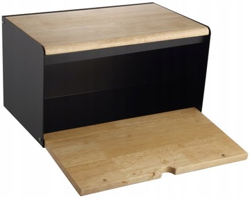 ХЛЕБ Контейнер для хлеба Хлеб СТАЛЬ + ДЕРЕВО