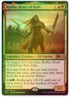 Radha, Heart of Keld FOIL Core 2021