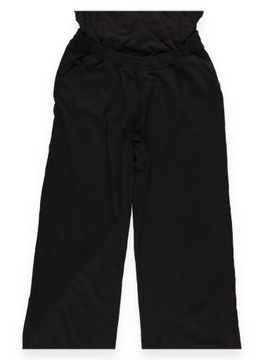 CIĄŻOWE SPODNIE DRESOWE PROSTA NOGAWKA__L