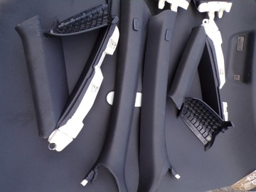 ОТДЕЛКА ПОТОЛКА ЧЕРНАЯ S LINE AUDI A4 B8 СЕДАН