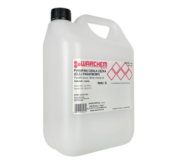 PARAFINA CIEKŁA CIĘŻKA - OLEJ PARAFINOWY - 5L