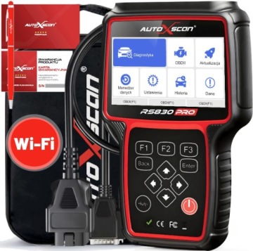 Diagnostický tester Autoxscan RS830PRO Wf Wi-Fi Verze Full Zdarma Akt!