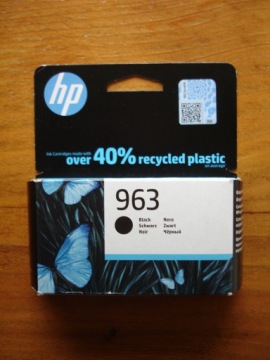 Черные чернила HP 963, оригинал, 24,09 мл