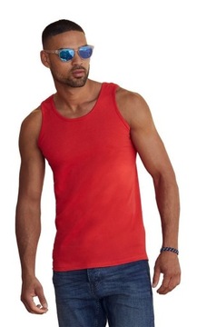 Koszulka męska Athletic BAWEŁNA - czerwona L