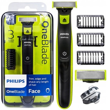 PHILIPS ONEBLADE GOLARKA BRODY QP2520/20 3 NASADKI