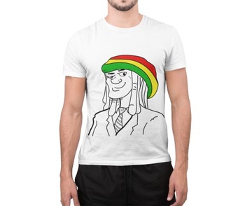 Koszulka T-shirt Męski BOB MARLEY -M