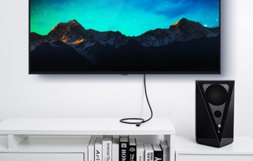 ПОЗОЛОЧЕННЫЙ УДЛИНИТЕЛЬНЫЙ КАБЕЛЬ VENTION 2X HDMI 2.0 UHD 4K FULL HD 5M