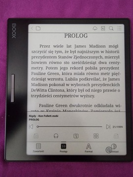 ЭЛЕКТРОННАЯ КНИГА BOOX LEAF EINK 7 ДЮЙМОВ LEGIMI EMPIKGO