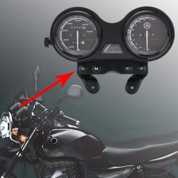 МОТОЦИКЛ СПИДОМЕТР И МАСЛОМЕР 12000RPM LCD ДЛЯ YBR 125