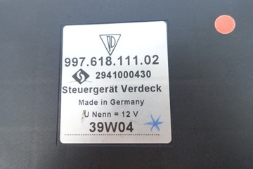 POUZDRO ŘÍZENÍ PORSCHE 911 987 997 99761811102