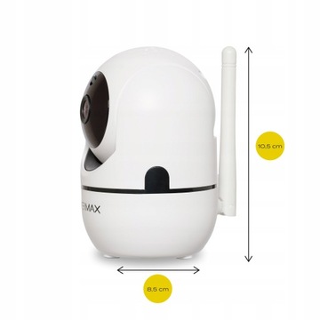 ЭЛЕКТРОННАЯ IP-КАМЕРА «НЯНЯ 2 В 1» ДЛЯ ДОМА, WiFi ВРАЩАЮЩИЙСЯ HD 1080P МИКРОФОН