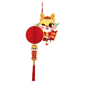 Китайский красный фонарь, подвеска, прочная декоративная новинка, подвесной стиль B