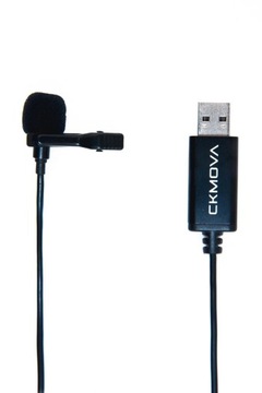 Mikrofon krawatowy do komputera laptopa na USB