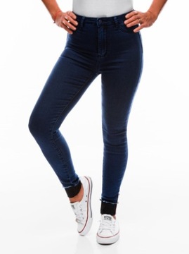 Spodnie damskie jeansowe PLR181 jeans XS OUTLET edoti