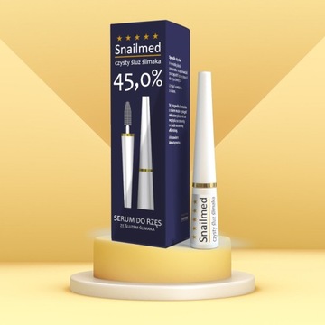 Натуральный кондиционер для ресниц 4 мл слизь улитки, Snailmed