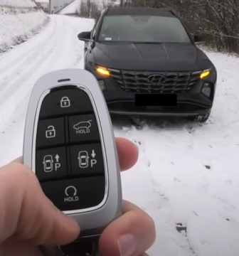 Чехол для смарт-ключа HYUNDAI Tucson Nexo Santa Fe SMART 6-p