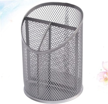 3шт настольный контейнер металлический сетчатый держатель контейнера