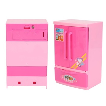 Детский миниатюрный холодильник, игрушечный кукольный домик, холодильник I8