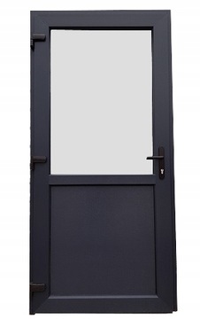 DRZWI ZEWNĘTRZNE PCV SKLEPOWE BALKONOWE NA WYMIAR