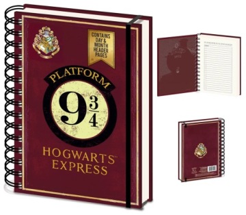 Блокнот А5 Гарри Поттер Платформа 9 3/4 строки 80к