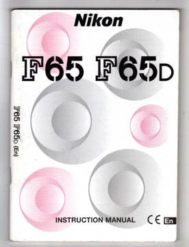 NIKON F65 F65D INSTRUKCJA En