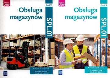 OBSŁUGA MAGAZYNÓW Cz.1+2 logistyk magazynier