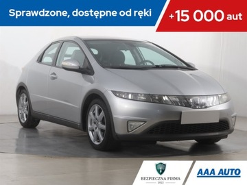 Honda Civic VIII Hatchback 3d 1.8 i-VTEC 140KM 2007 Honda Civic 1.8, Navi, Klima, Klimatronic