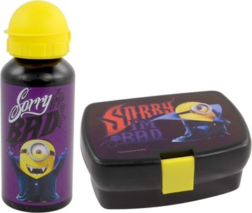 Zestaw szkolny dla dzieci 2 elementy Minionki