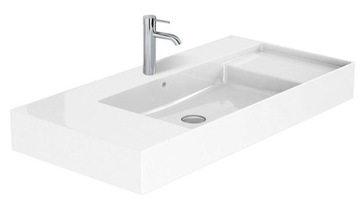 Umywalka INSPIRA SQUARE 100x49cm MaxiClean ROCA