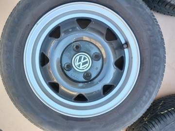 4X KOLA VW VOLKSWAGEN ALU RÁFKY PNEUMATIKY 13 LUPO PĚKNÝ