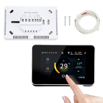 REGULATOR TERMOSTAT POKOJOWY CYFROWY LCD WIFI