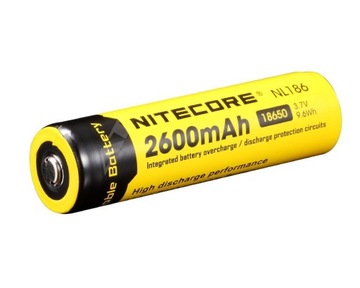 Nitecore 18650 - 2600mAh 3,7V - NL 1826