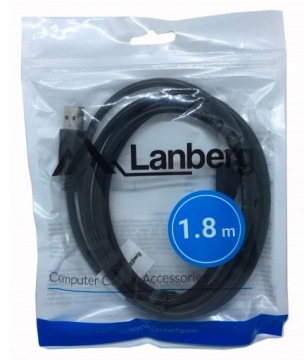 MiniUSB кабель mini USB Pad PS3 1,8 м Lanberg