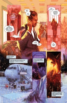 Синий в зеленом