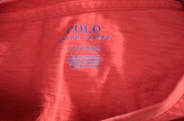 t-shirt damski Ralph Lauren ceglana r. L