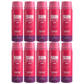 Sun Drop Collagen & Tan Shot x10szt