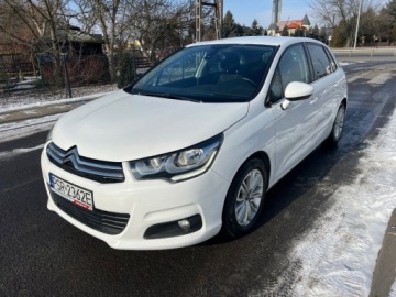 Citroen C4 II Hatchback 5d Facelifting 1.6 BlueHDi 100KM 2016 Citroen C4 Nawigacja GPS Lampy LED Klimatronik Tempomat Serwisowany Gwaran, zdjęcie 1