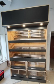 Regał na pieczywo 255x150x50 LED