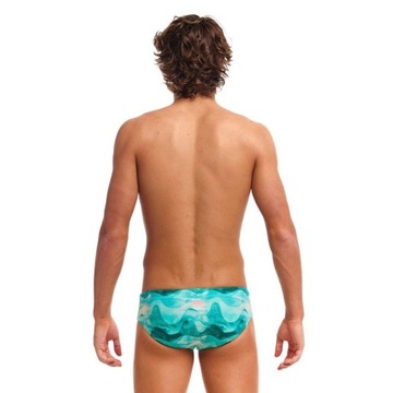 Мужские плавки Funky Trunks Teal Wave — трусы M (UK34)