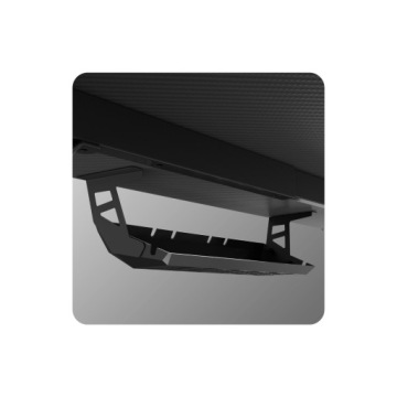 Игровой стол Huzaro Hero 4.8, черный, 160 см + панель XXL