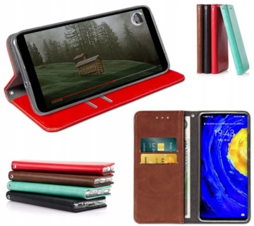Чехол-кошелек CASE STAND MAGNET COLORS + GLASS 9H для Motorola Edge 40