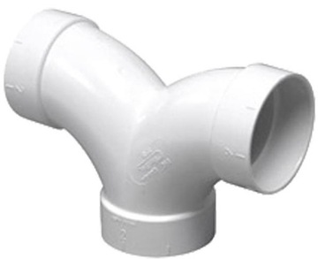 Trójnik 2x90° Vaculine do odkurzacza centralnego