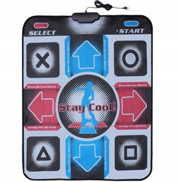 ТАНЦЕВАЛЬНЫЙ КОВР STEPMANIA ДЛЯ ПК, ПК, ТВ, МУЗЫКАЛЬНАЯ ТАНЦЕВАЛЬНАЯ ИГРА