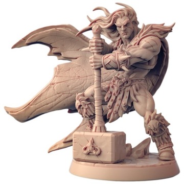 Статуэтка AG Вождь варваров с молотом из РПГ