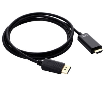 Kabel DisplayPort do HDMI DP 1,8 m 4K x 2K Przewód Adapter