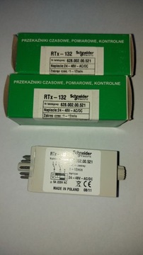 Przekaźnik RTX-132 24-48V AC/DC 1-12min 628-002-00-521 SCHNEIDER ELECTRIC
