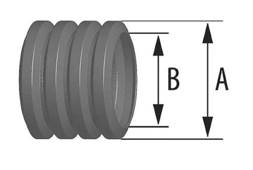 ТРУБА ГОФРИРОВАННАЯ РКГЛ 20 СЕРАЯ 320Н + ПИЛОТ АКС 444034 50М