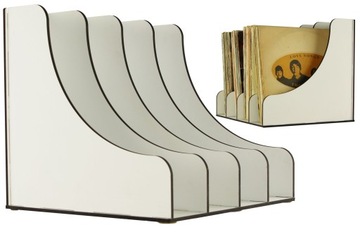 STOJAK NA PŁYTY WINYLOWE ORGANIZER WINYLE 40 cm